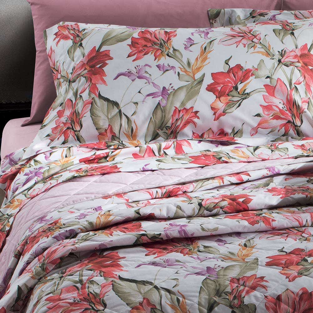 Completo Lenzuola In Percalle BELLA matrimoniale by Gabel