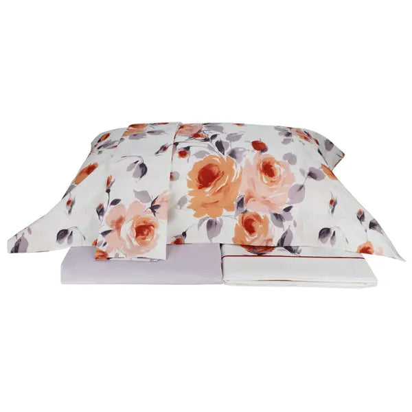 Completo Lenzuolo In Percalle Chloe - Gabel