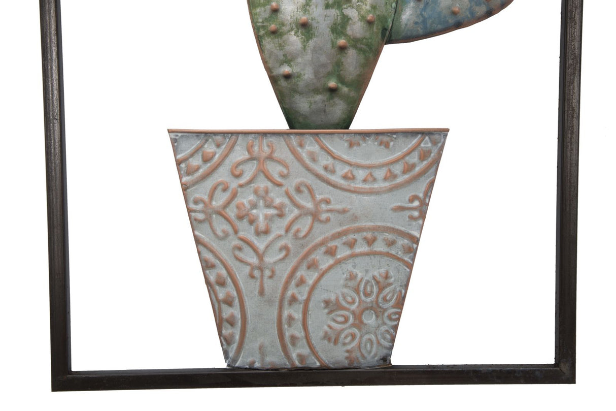 PANNELLO IN FERRO CACTUS-FRAME -A- FERRETTI