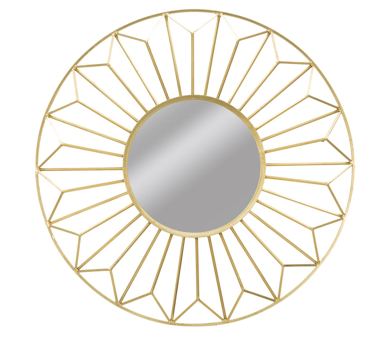SPECCHIO GLAM OZIH CM Ø 107X10(MISURA INTERNA CM 43)