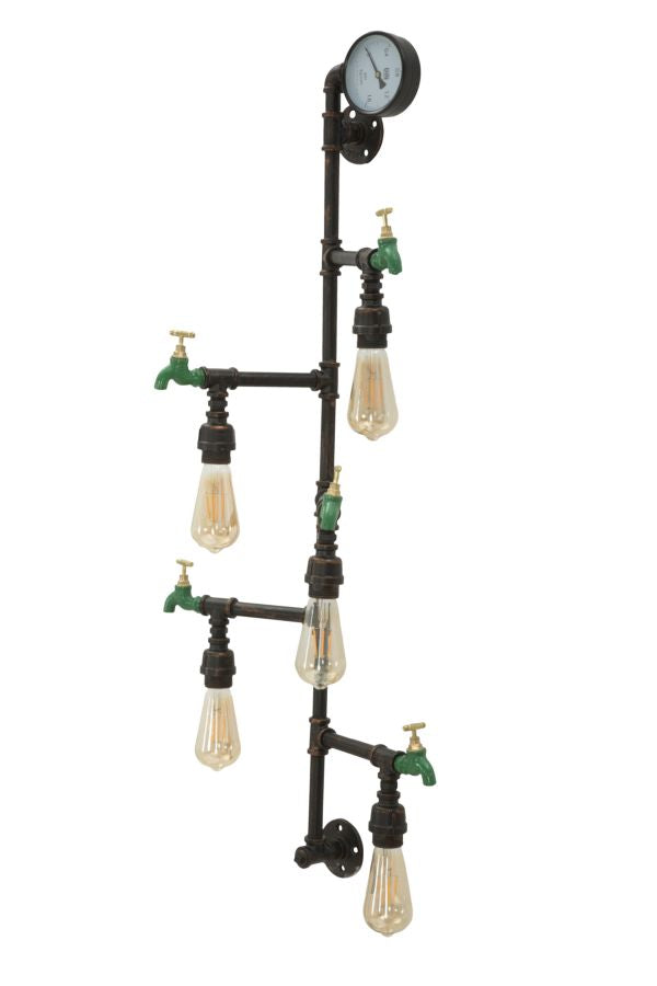 LAMPADA DA MURO MANHATTAN 5 LUCI - FERRETTI