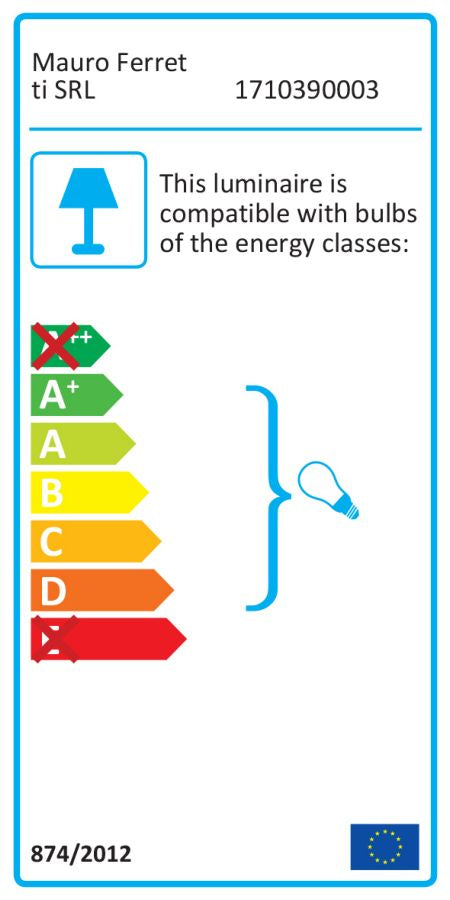 LAMPADA DA TAVOLO GLAM X - FERRETTI