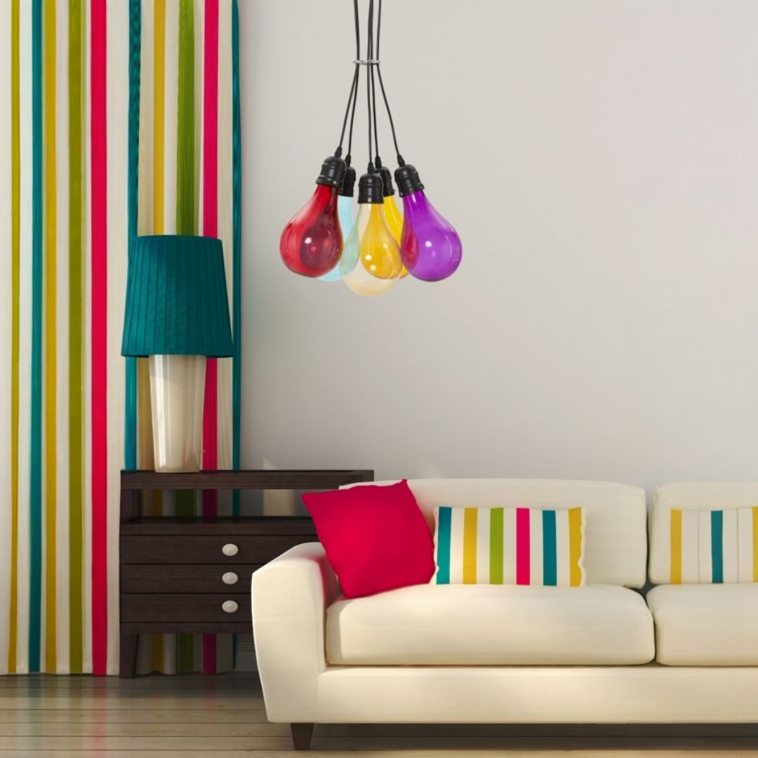 LAMPADARIO OKLAHOMA 5 LUCI - FERRETTI