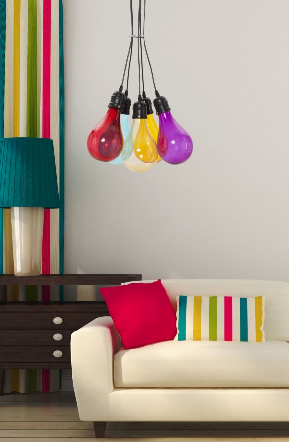 LAMPADARIO OKLAHOMA 5 LUCI - FERRETTI