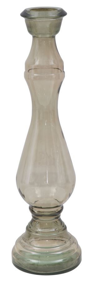 P/CAND VETRO RICICLATO CM Ø 22X75 (MADE IN SPAIN)