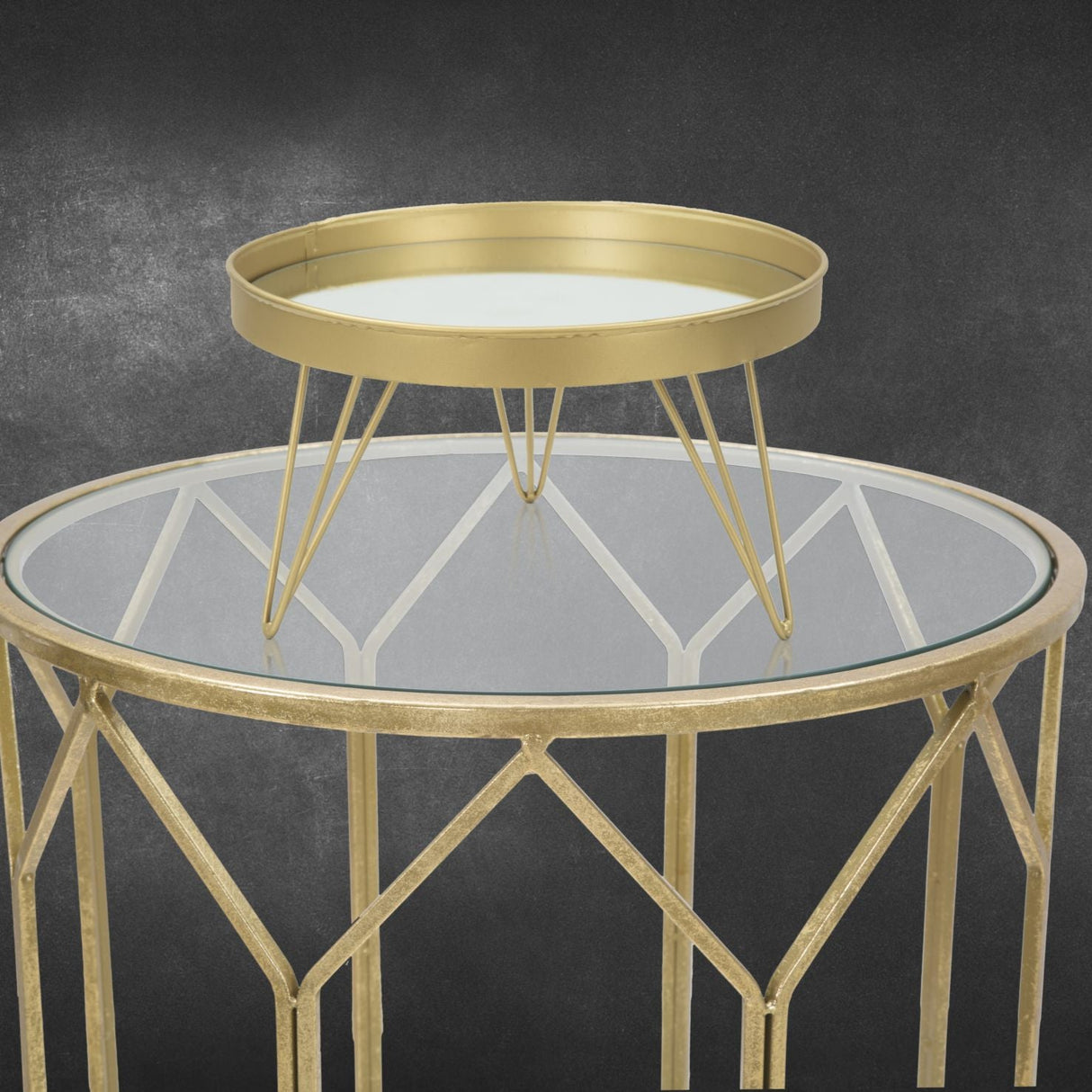 S/TASCHE GLAM GOLD/MIRROR - FERRETTI