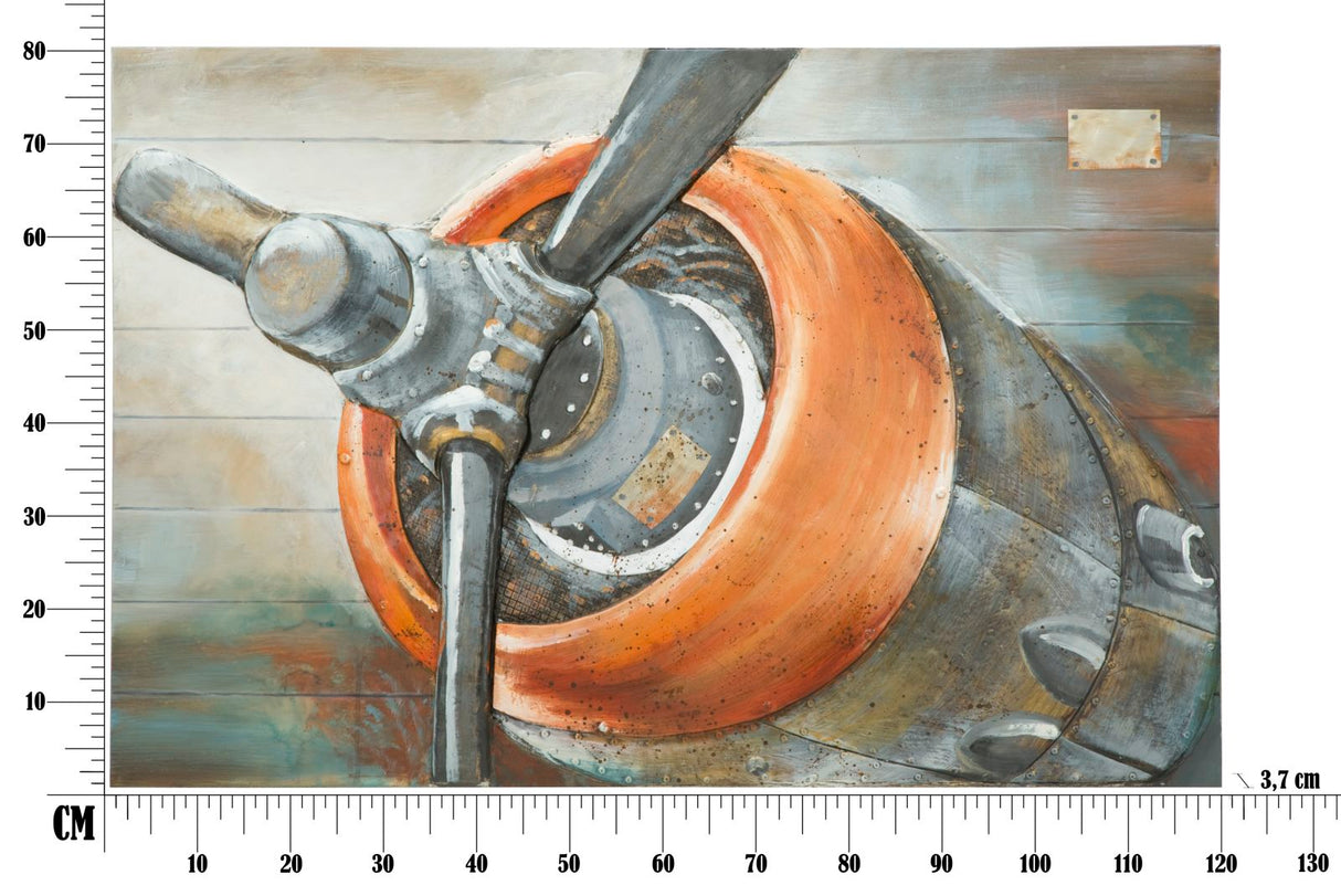 DIPINTO SU TELA AVIATOR - FERRETTI