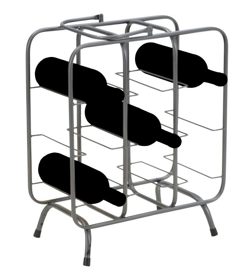 P/BOTTIGLIE RACK QUADRATO (9 POSTI) - FERRETTI