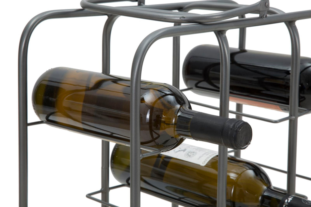P/BOTTIGLIE RACK QUADRATO (9 POSTI) - FERRETTI