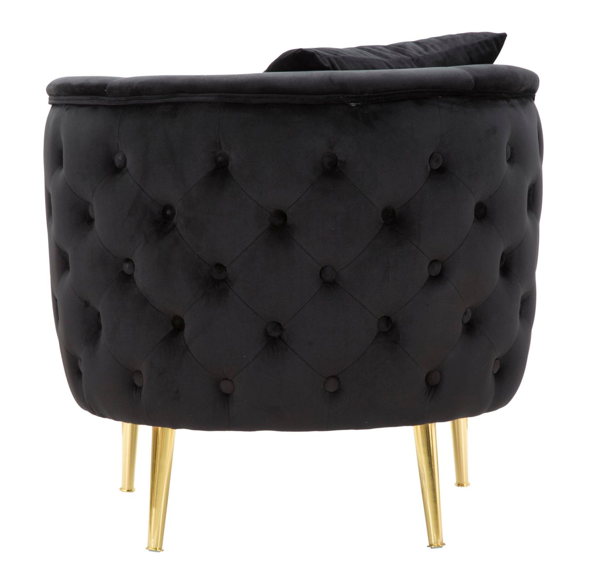 POLTRONA BUCAREST NERO - FERRETTI