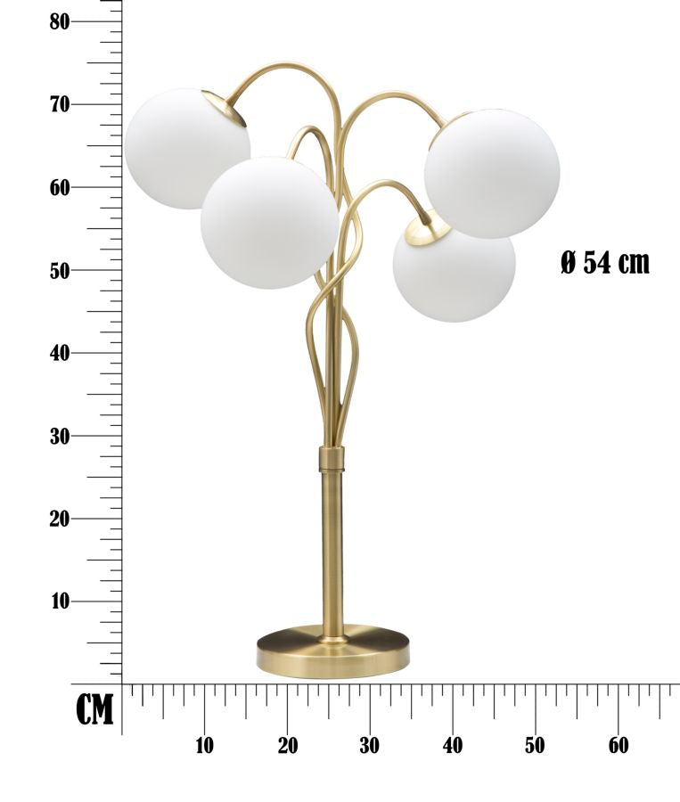 LAMPADA DA TAVOLO GLAMY 4 LIGHT - FERRETTI