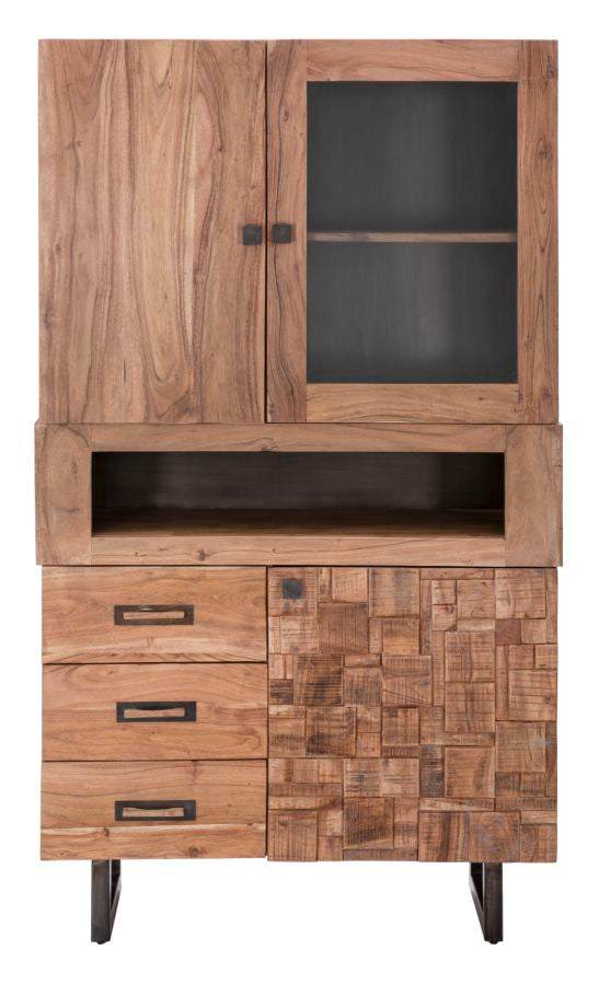 VETRINA MUMBAI (LEGNO DI ACACIA NILOTICA) - FERRETTI