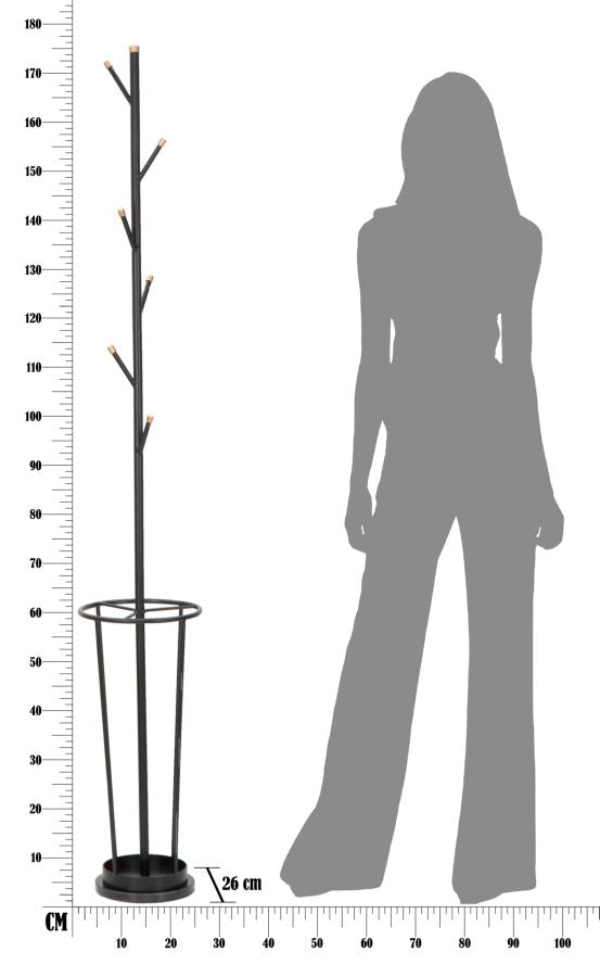 APP/ABITI-P/OMBRELLI GLAM BLACK - FERRETTI