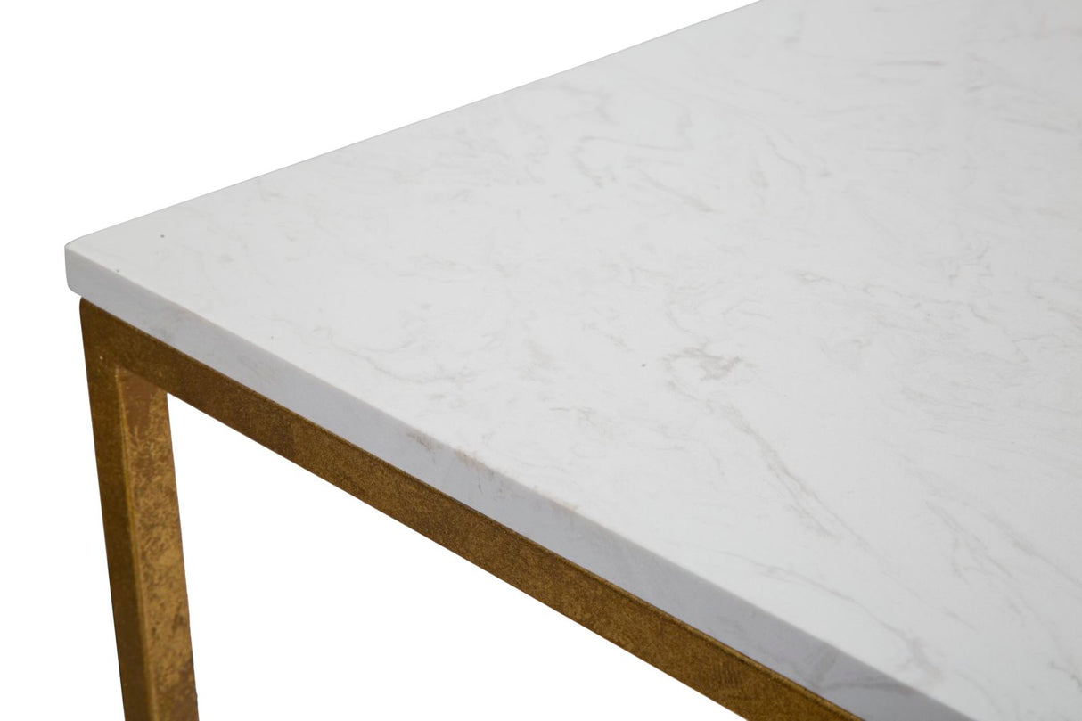TAVOLINETTO DOUBLE MARBLE - FERRETTI