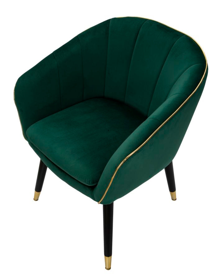 POLTRONA PARIS VERDE/GOLD - FERRETTI