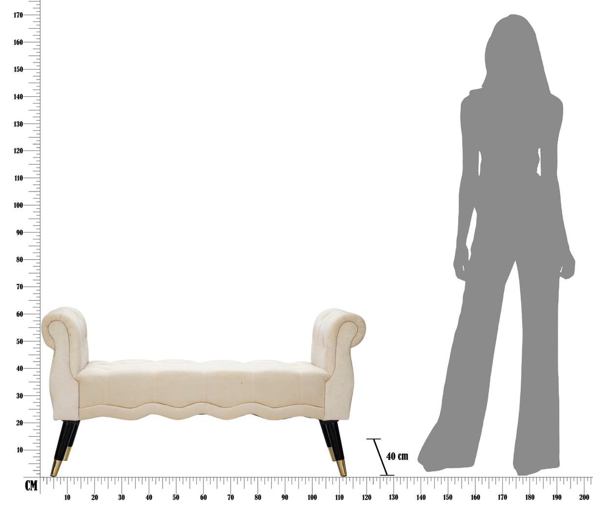 PANCHETTA PARIS CREMA/GOLD - FERRETTI