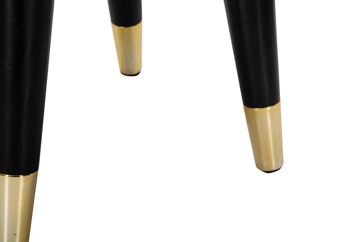 SGABELLO PARIS CREMA/GOLD - FERRETTI