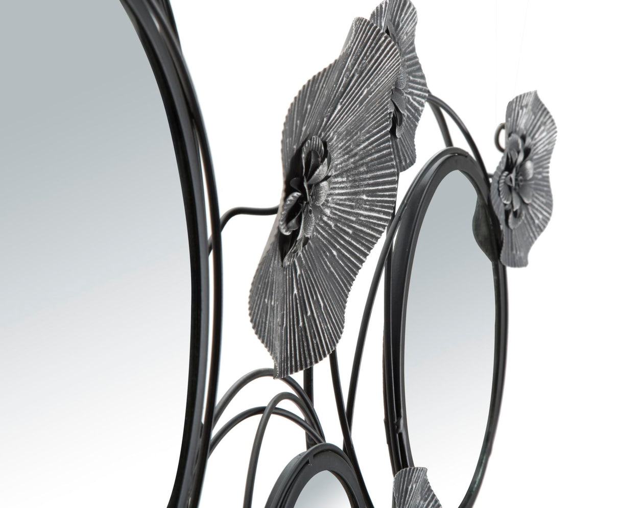 PANNELLO/SPECCHIO DARK ROUND - FERRETTI