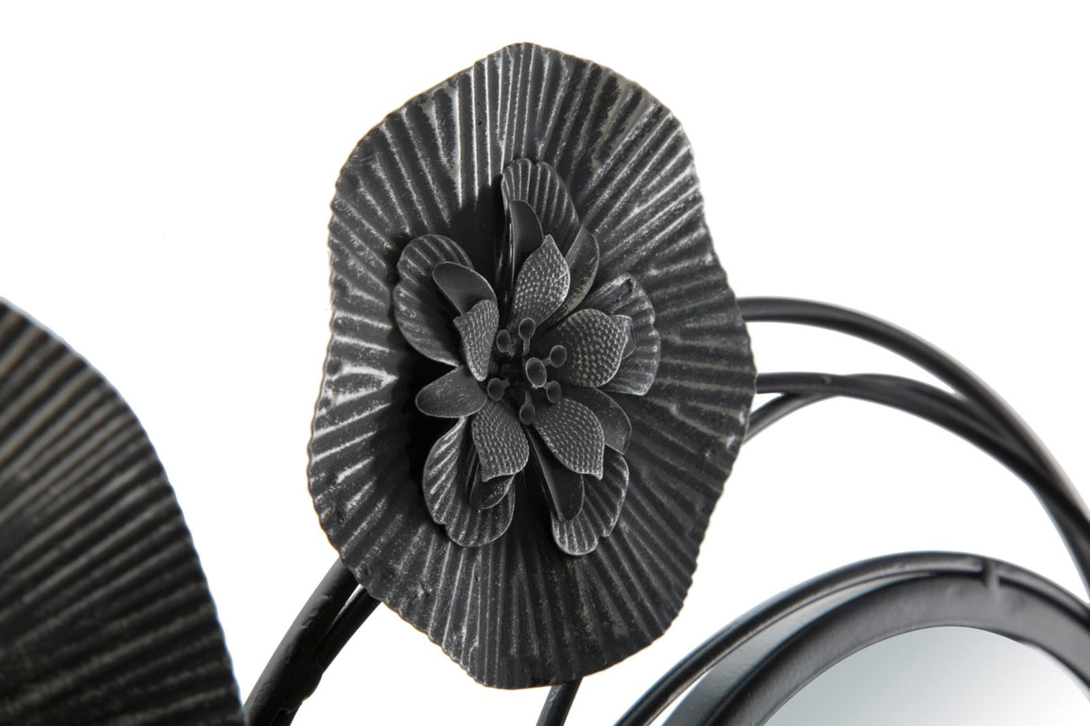 PANNELLO/SPECCHIO DARK ROUND - FERRETTI