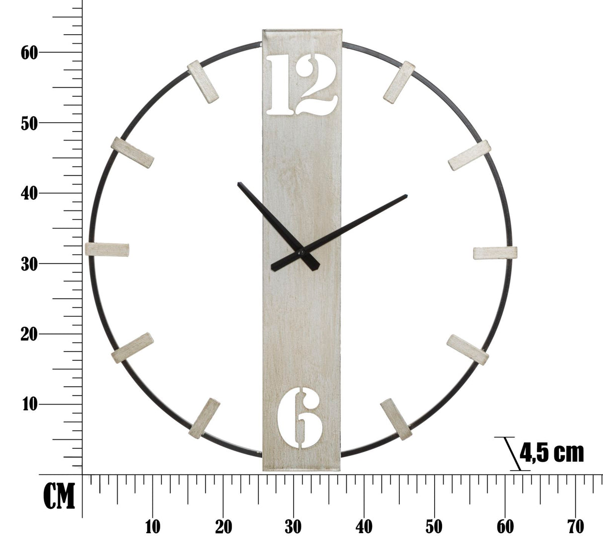 OROLOGIO DA MURO SILVERY - FERRETTI