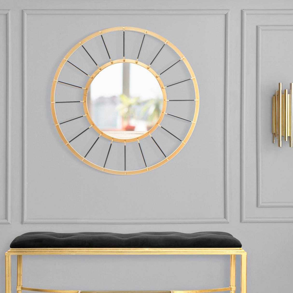 SPECCHIO DA MURO GLAM DARK - FERRETTI