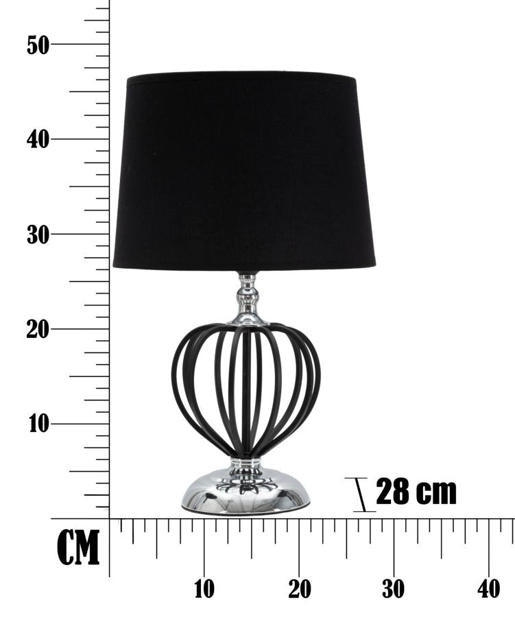 LAMPADA DA TAVOLO DARKY SILVER - FERRETTI