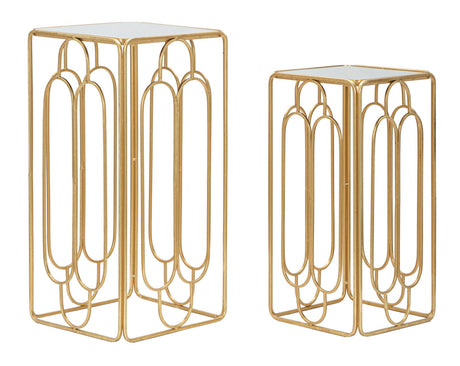 P/TELEFONO ARTY COPPIA QUADRATO CM 34X34X70-29X29X60