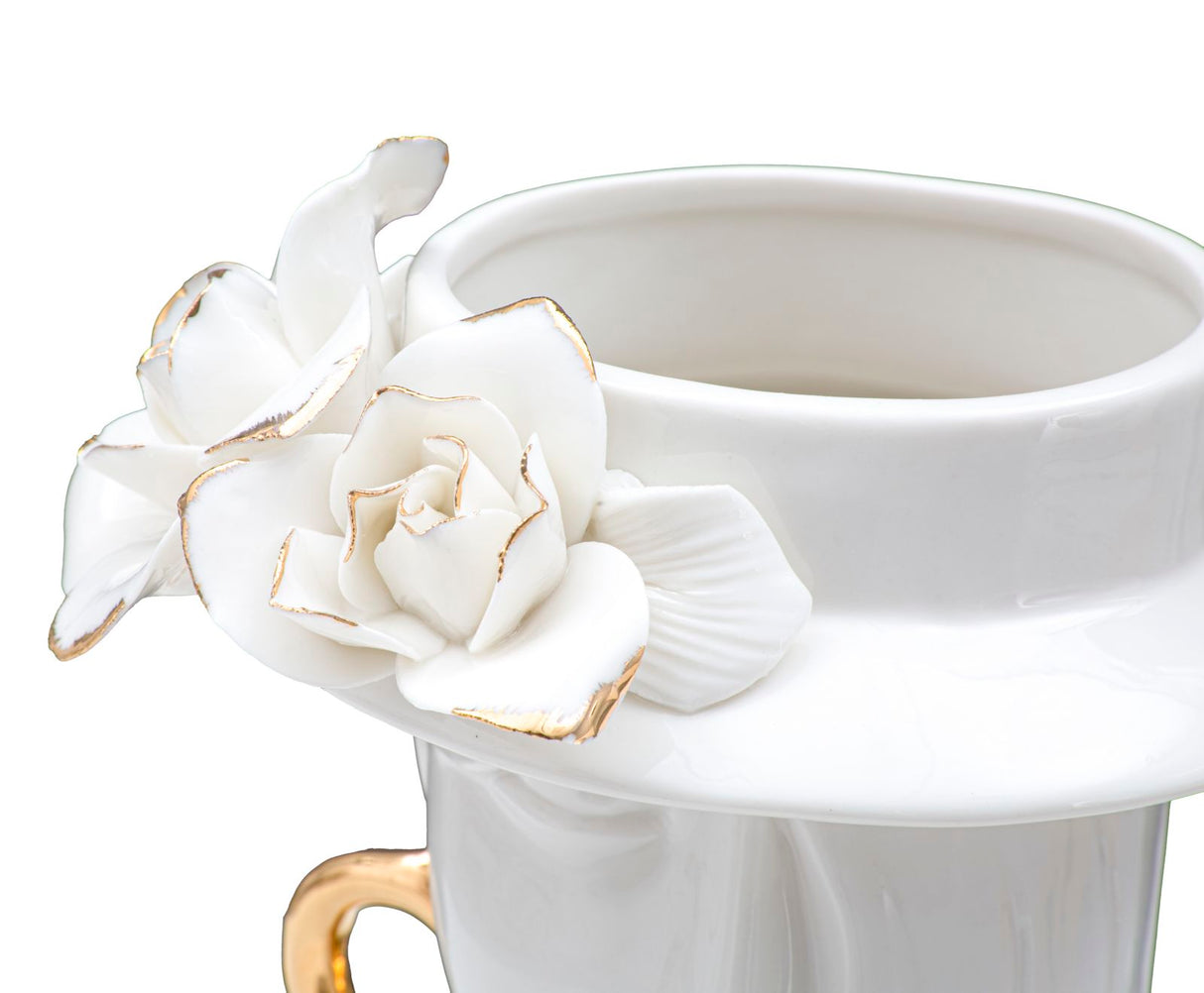 VASO WOMAN ELEGANT PORCELLANA - FERRETTI