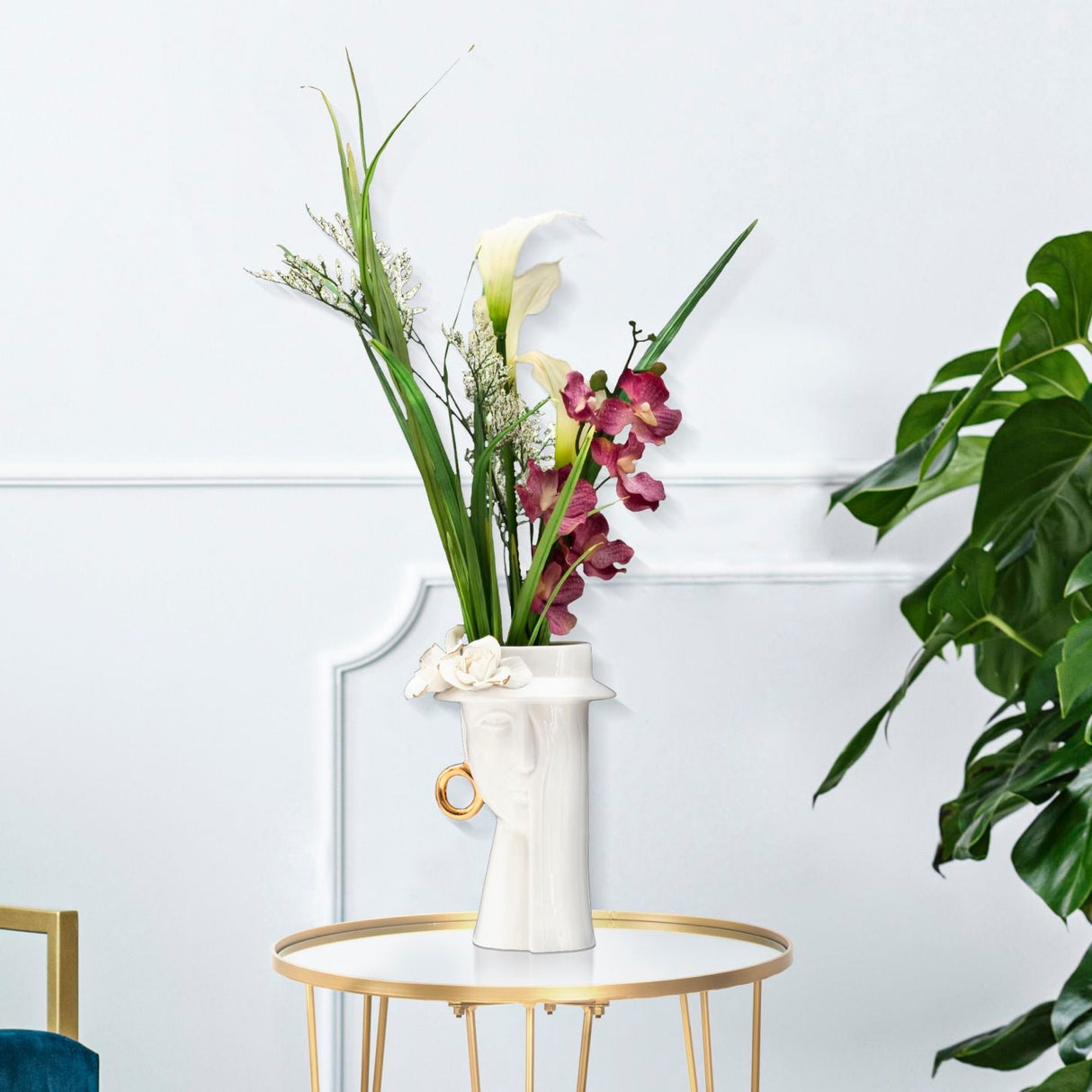 VASO WOMAN ELEGANT PORCELLANA - FERRETTI