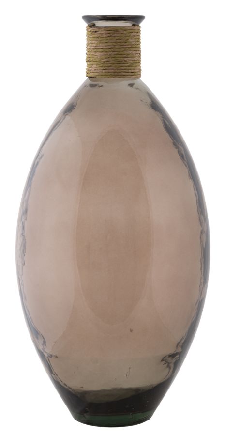 VASO ROPE ARTEMIS VETRO RICICLATO CM Ø 29X59 (MADE IN SPAIN)