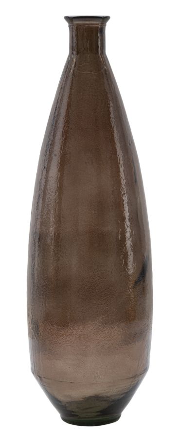 VASO JARRON ADOBE VETRO RICICLATO CM Ø 26X80 (MADE IN SPAIN)