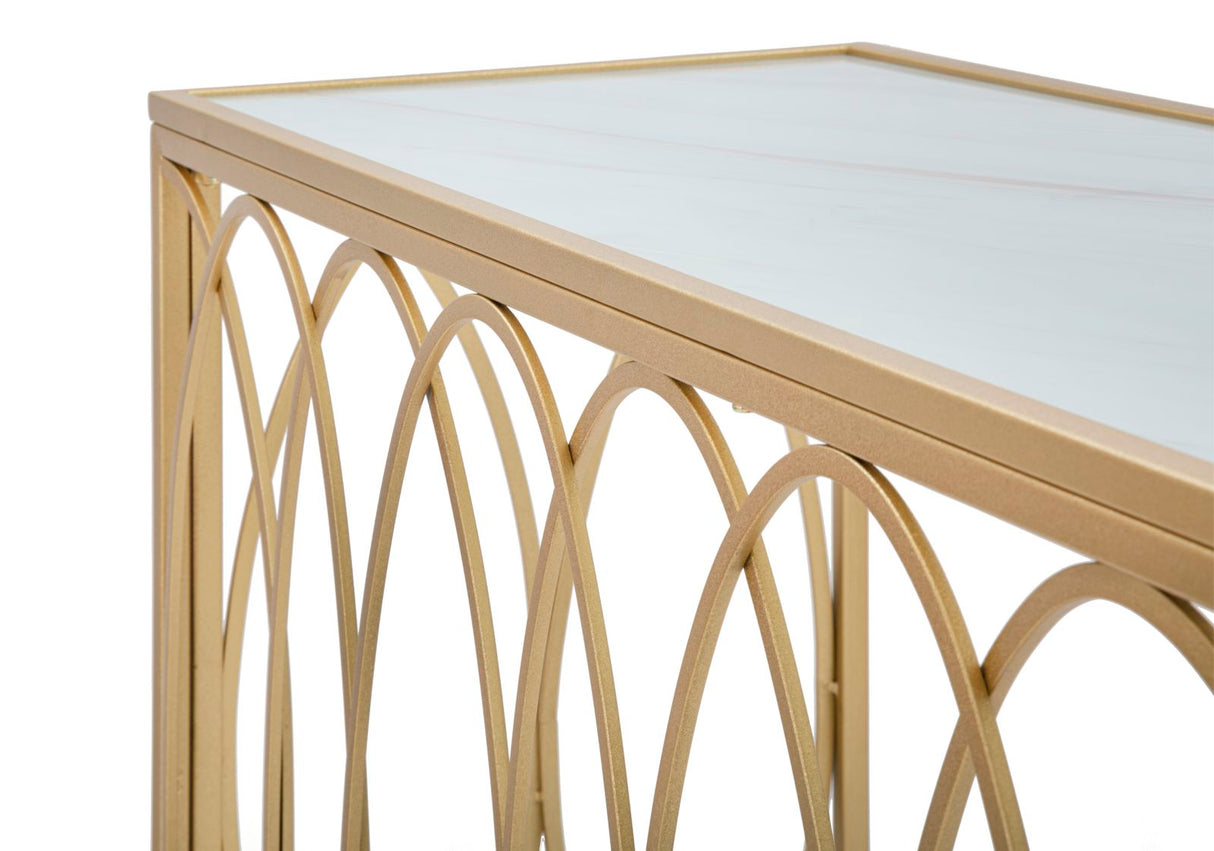 CONSOLE ARC SIMILMARBLE - FERRETTI