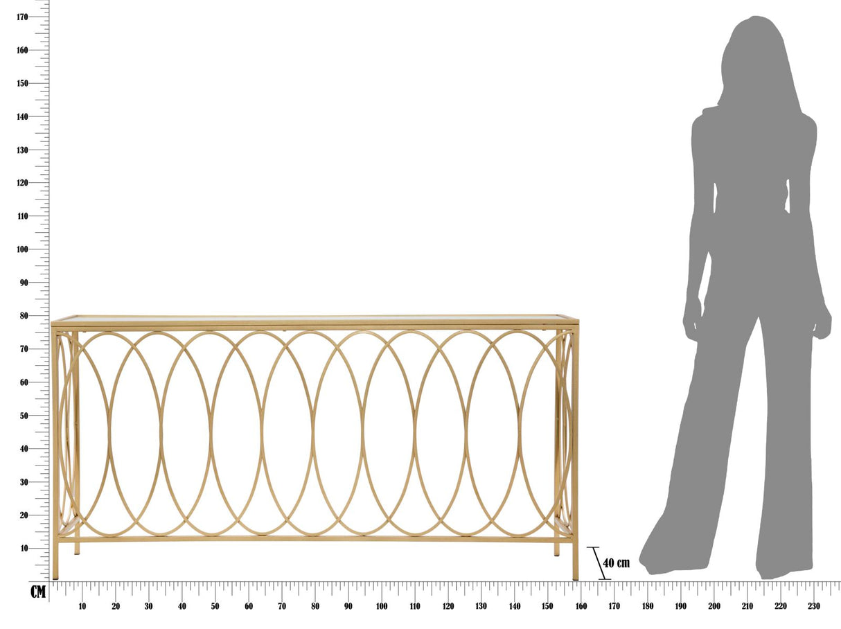 CONSOLE ARC SIMILMARBLE - FERRETTI