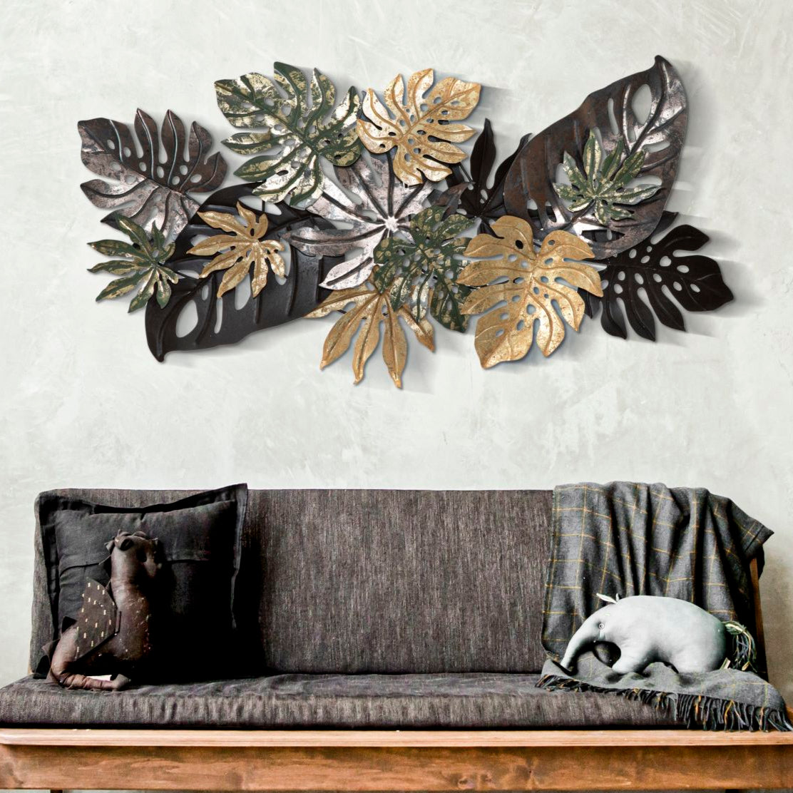 PANNELLO IN FERRO ANTIQUE LEAF - FERRETTI