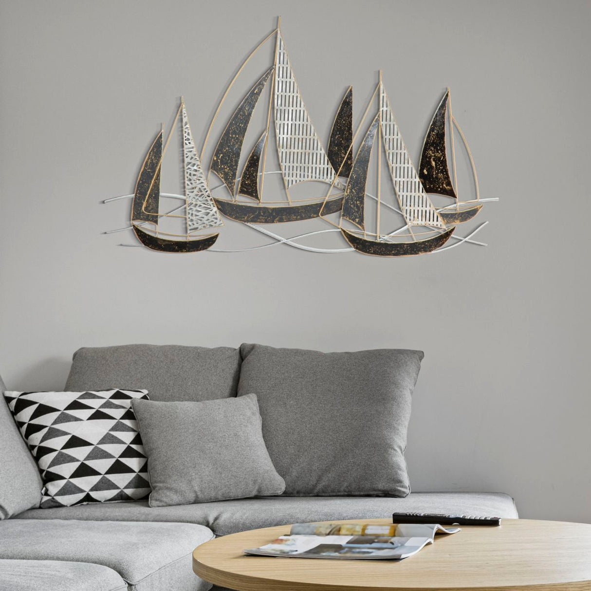 PANNELLO IN FERRO VELIERO - FERRETTI