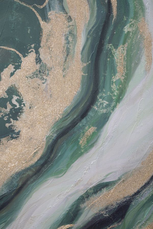 DIPINTO SU TELA GREENERY - FERRETTI