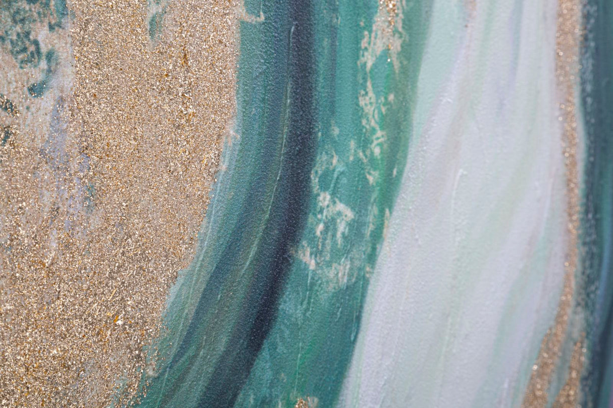 DIPINTO SU TELA GREENERY - FERRETTI