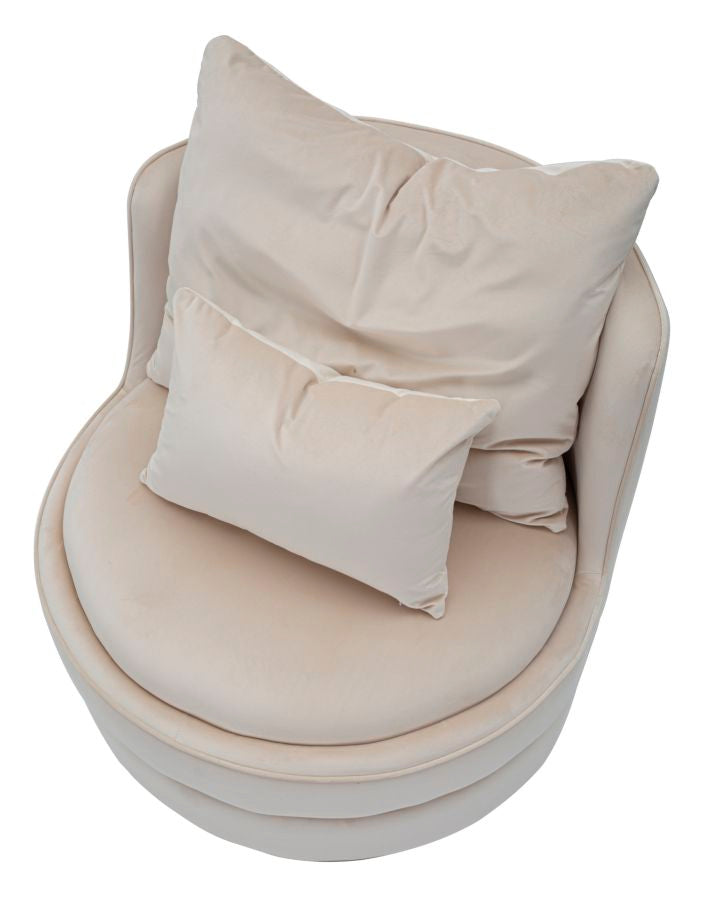 POLTRONA PARIS SPACE CREMA/GOLD - FERRETTI