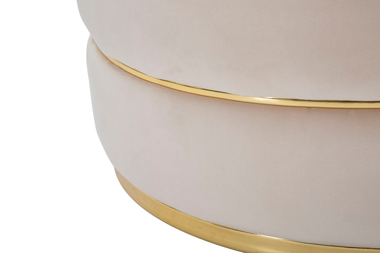 POLTRONA PARIS SPACE CREMA/GOLD - FERRETTI