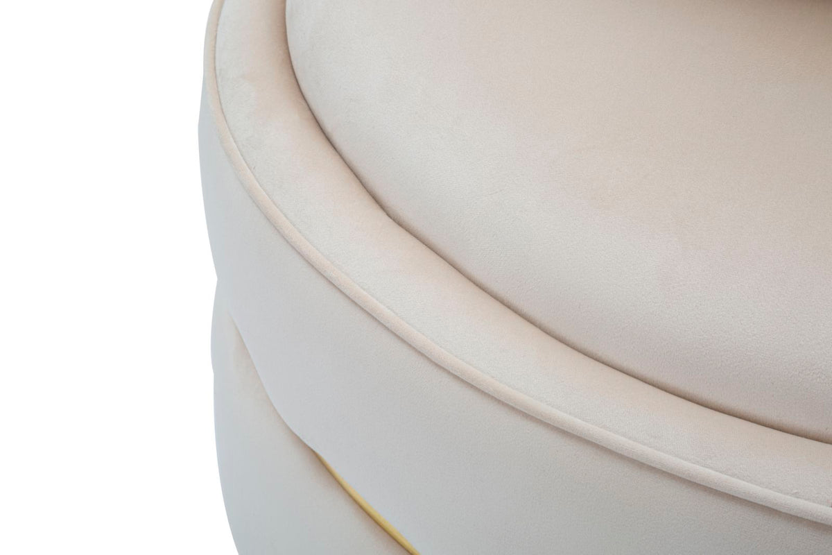 POLTRONA PARIS SPACE CREMA/GOLD - FERRETTI