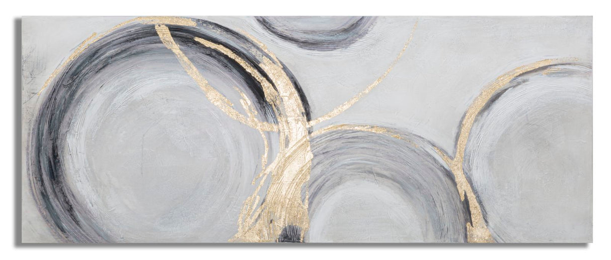 DIPINTO SU TELA CIRCLY CM 150X3