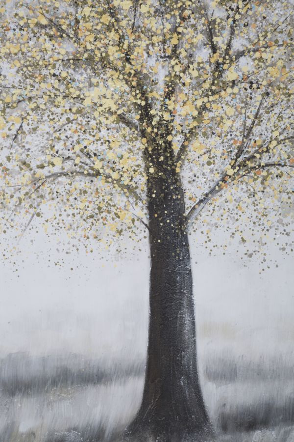 DIPINTO SU TELA TREE SIMPLE -A- FERRETTI