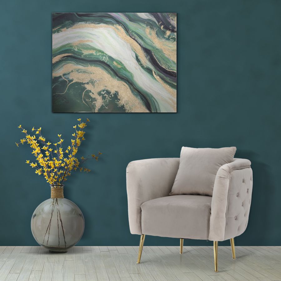 POLTRONA BUCAREST GRIGIA - FERRETTI