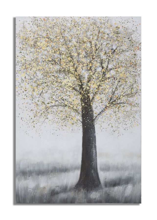 DIPINTO SU TELA TREE SIMPLE -A- CM 80X3