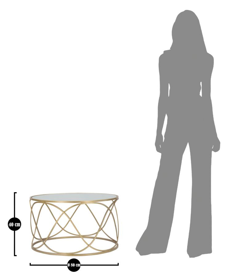 TAVOLO DA CAFFE' LURY - FERRETTI