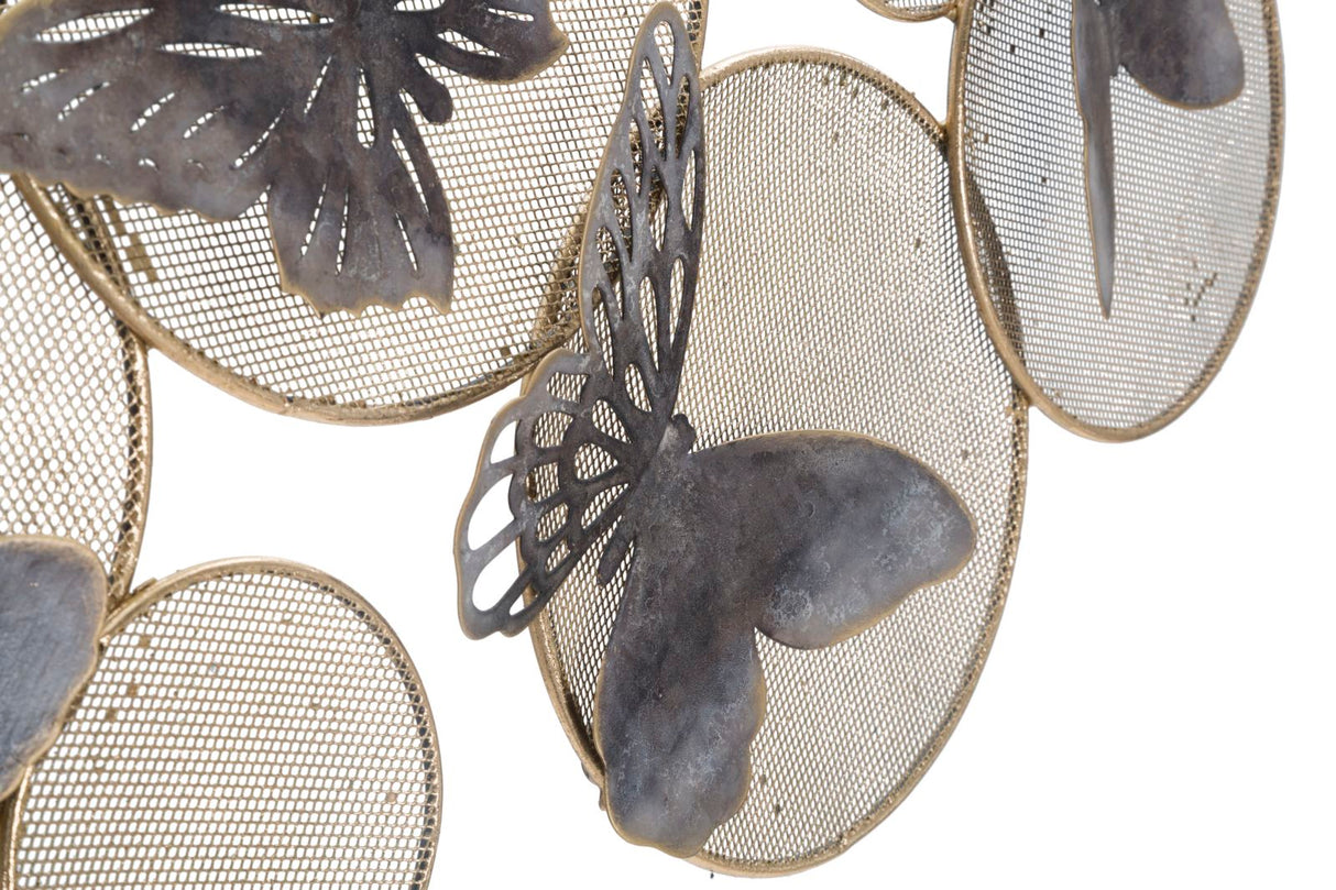 PANNELLO IN FERRO BUTTERFLY DARK - FERRETTI