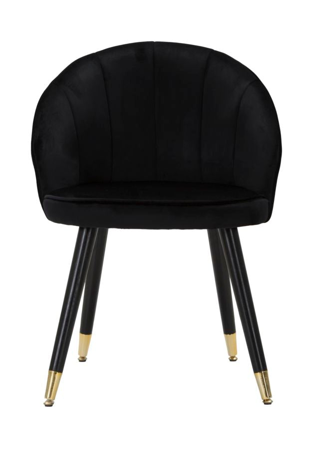 SEDIA LOTY NERA - FERRETTI