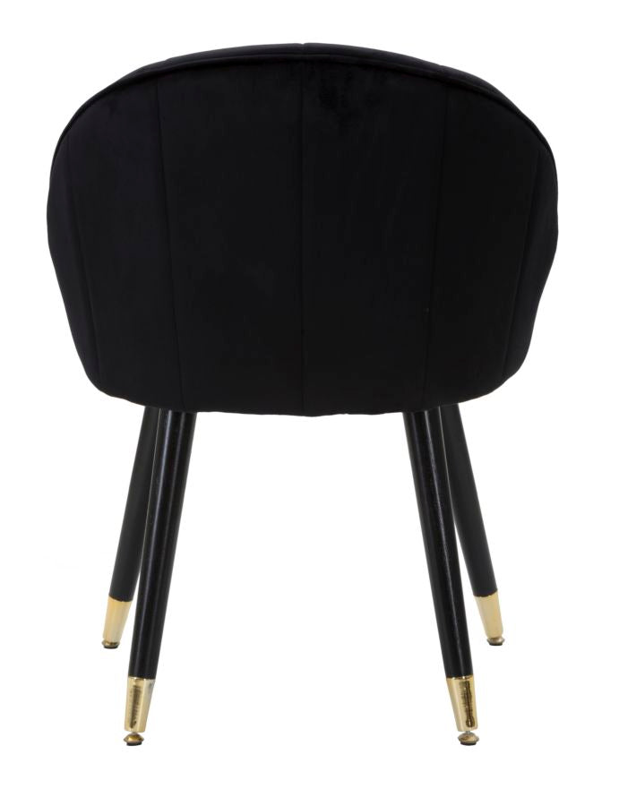 SEDIA LOTY NERA - FERRETTI