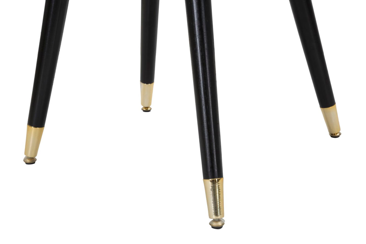 SEDIA LOTY NERA - FERRETTI