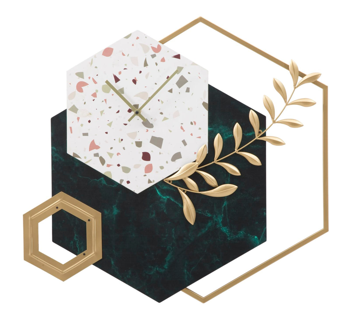 OROLOGIO DA MURO HEXAGON CM 62X4